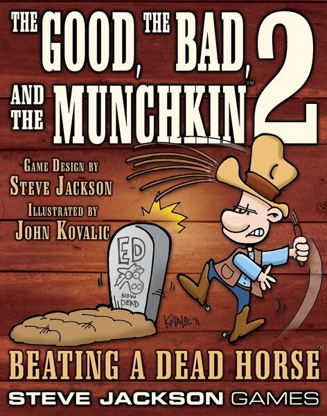Munchkin - The Good, The Bad and The Munchkin 2 - Beating a Dead Horse - Card Game Expansion