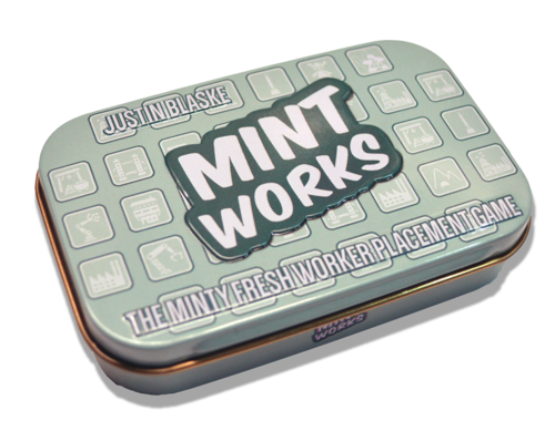 Mint Works - A Miniature Mint-box Board Game - Mr. B Games