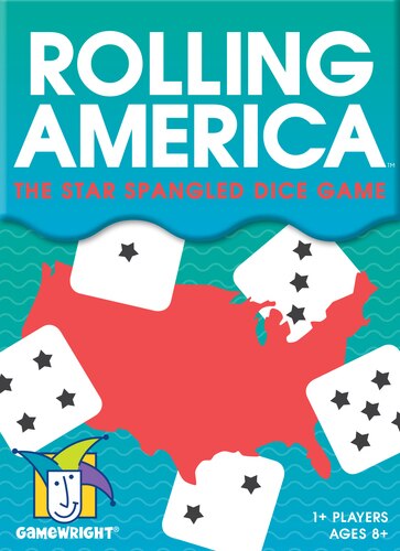 Rolling America - The Star-Spangled Dice Game - Gamewright Games