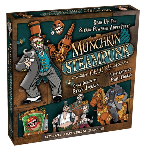 Munchkin - Steampunk Deluxe - The Card Game - Steve Jackson Games