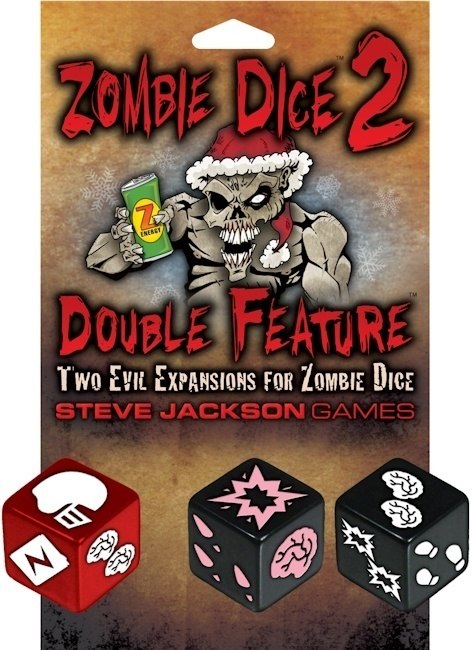 Zombie Dice 2 - Double Feature -  Dice Game - Steve Jackson Games