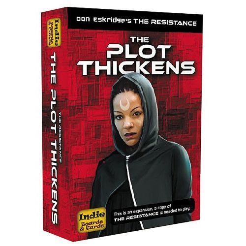 The Resistance - The Plot Thickens - Card/Board Game - Expansion - Indie Cards & Boards