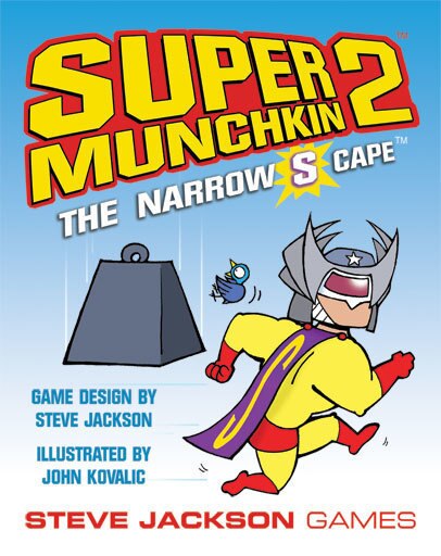 Super Munchkin 2 - The Narrow S-Cape - Card Game Expansion
