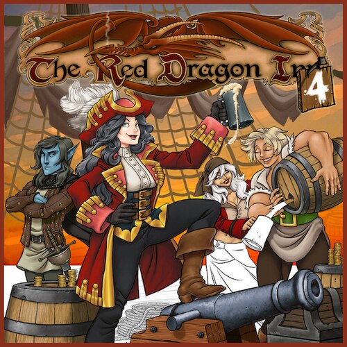 The Red Dragon Inn 4 - Card/Board Game - SlugFest Games