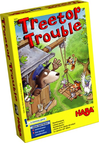 Tree-Top Trouble - Children's Memory Game - HABA Games