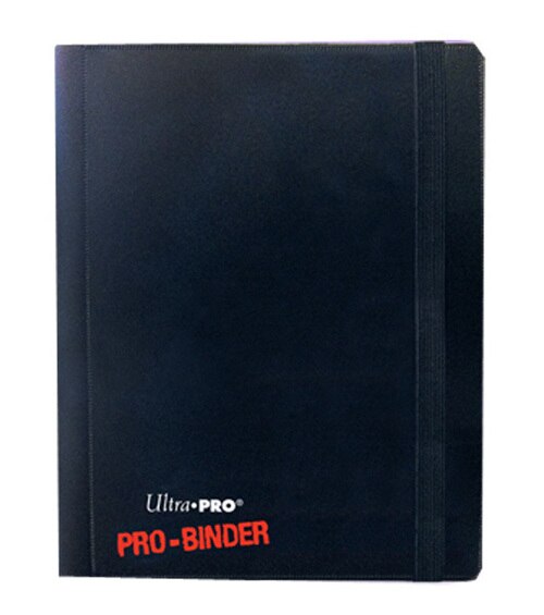 Ultra Pro - 4-Pocket Pro Binder - Holds 160 cards - Black