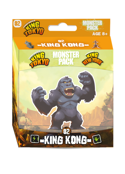 King of Tokyo - King Kong - Monster Pack Expansion #02 -  IELLO Games