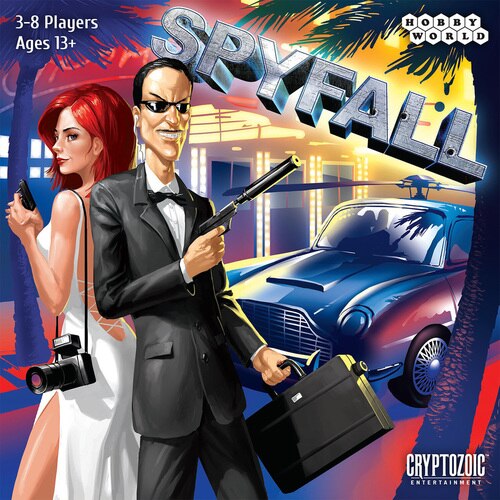 Spyfall - 1st, Ed. Group Card Game - Cryptozoic Entertainment