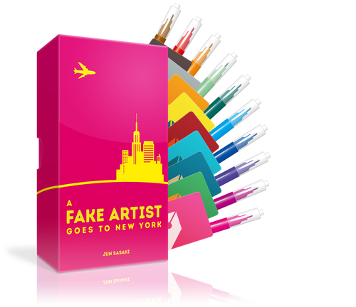 A Fake Artist Goes to New York - A Drawing Game - Oink Games