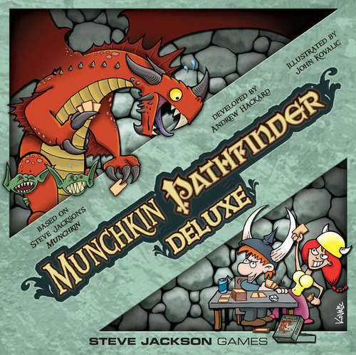 Munchkin - Pathfinder Deluxe - The Card Game - Steve Jackson Games