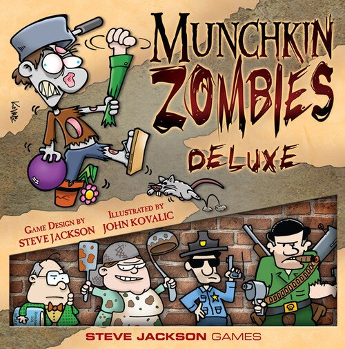 Munchkin Zombies Deluxe - The Card Game - Steve Jackson Games