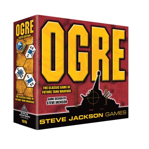 Ogre (6th Edition) - Tank Warfare Game - Steve Jackson Games