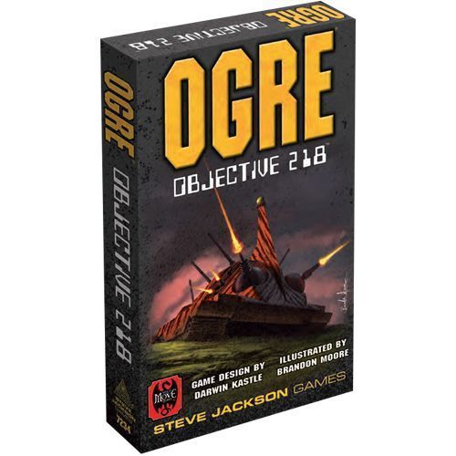 Ogre - Objective 218 - Tank Warfare Game - Steve Jackson Games