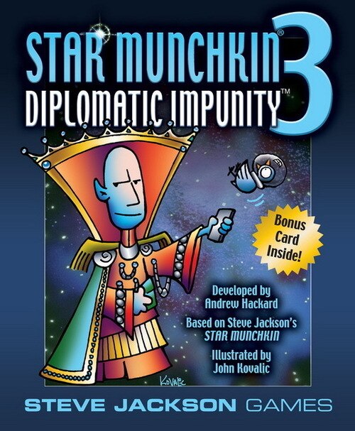 Star Munchkin 3 - Diplomatic Impunity - Card Game Expansion