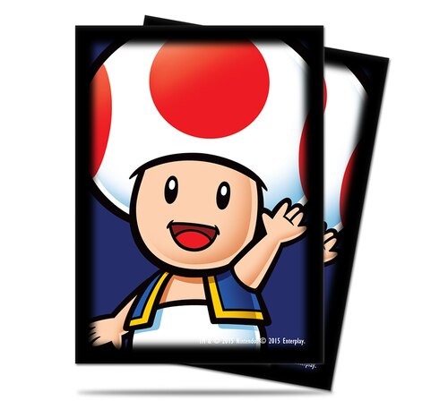 Ultra Pro Deck Protector  - Std Size Sleeves - 65 Count - Mario Bros. - Toad