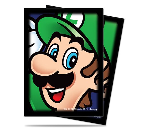 Ultra Pro Deck Protector  - Std Size Sleeves - 65 Count - Mario Bros. - Luigi