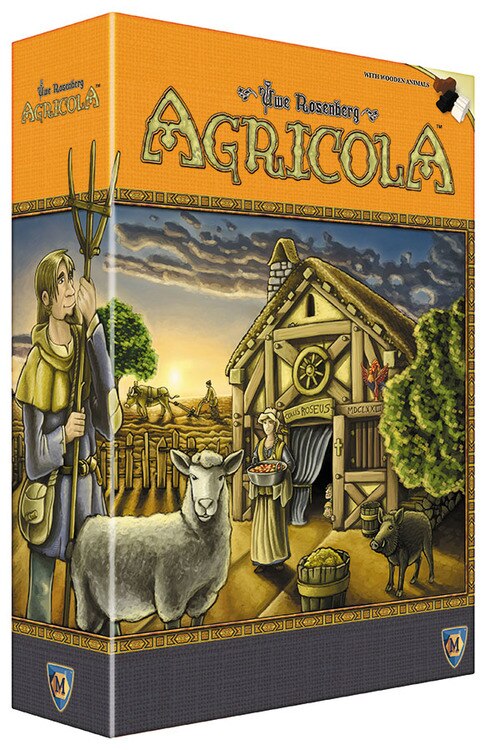 Agricola - Revised Edition - A Board Game - Mayfair Games