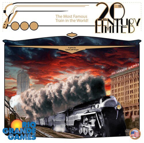 20th Century Limited - A Historic Trains Board Game - Rio Grande Games