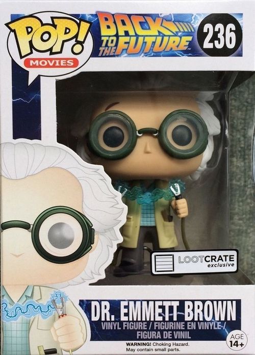 POP! Vinyl Figure - Movies - #236 - Back To The Future - Dr. Emmett Brown