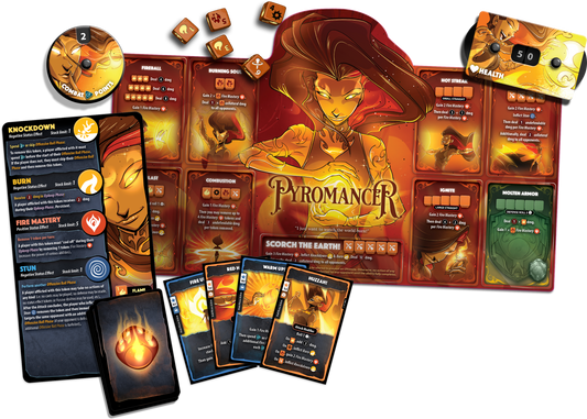 Dice Throne - Hero Pack - Pyromancer
