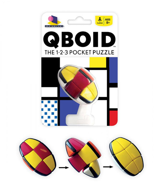 QBoid -  Handheld Twisty puzzle - BrainWright Games
