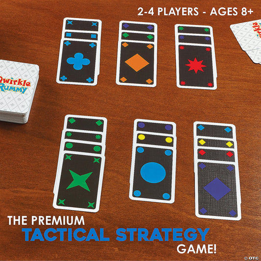 Qwirkle Rummy - A Speedy Card Game - Mindware