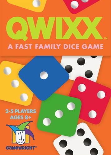 QWIXX  4th Edition - Fast Dice Game - GameWright Games