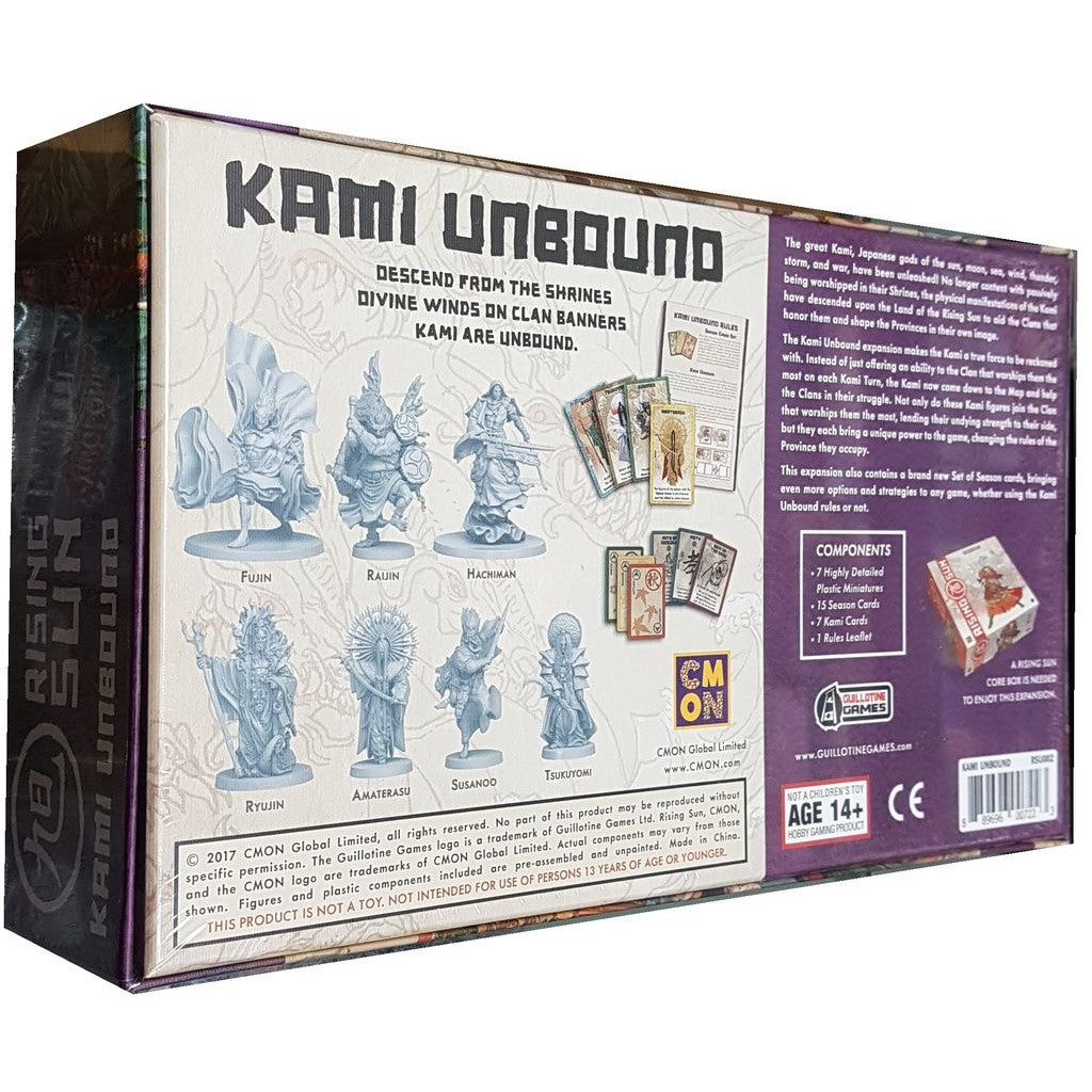 Rising Sun - Kami Unbound Expansion - A Game of Feudal Japan - CMON Games