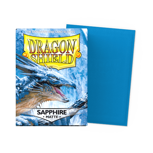 Dragon Shield Card Sleeves - 100 Count - Matte: Sapphire