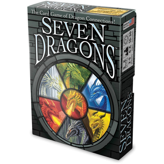 Looney Labs - Seven Dragons - The Domino Card Game - LOO039