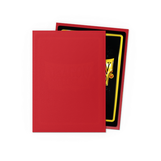 Dragon Shield Card Sleeves - 100 Count - Matte: Crimson