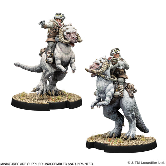 Star Wars Legion: Tauntaun Riders - Unpainted Miniatures - Atomic Mass Games