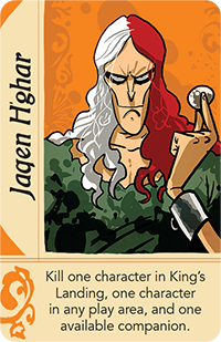 A Game of Thrones - The Hand of the King - Card Game - Fantasy Flight
