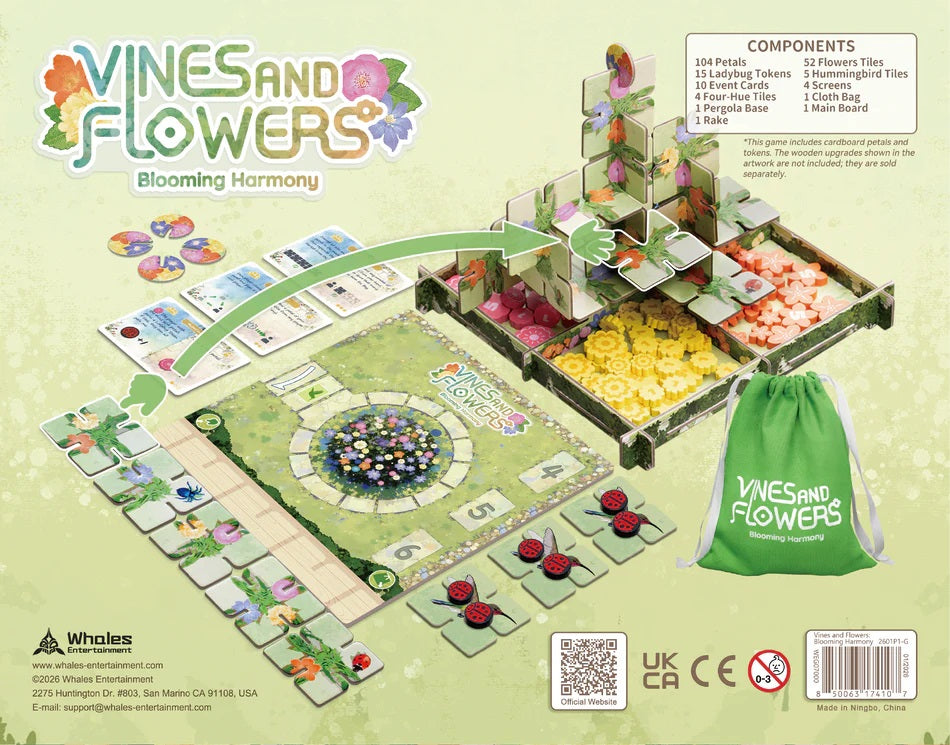 Vines and Flowers - Blooming Harmony - A Blossoming Board Game