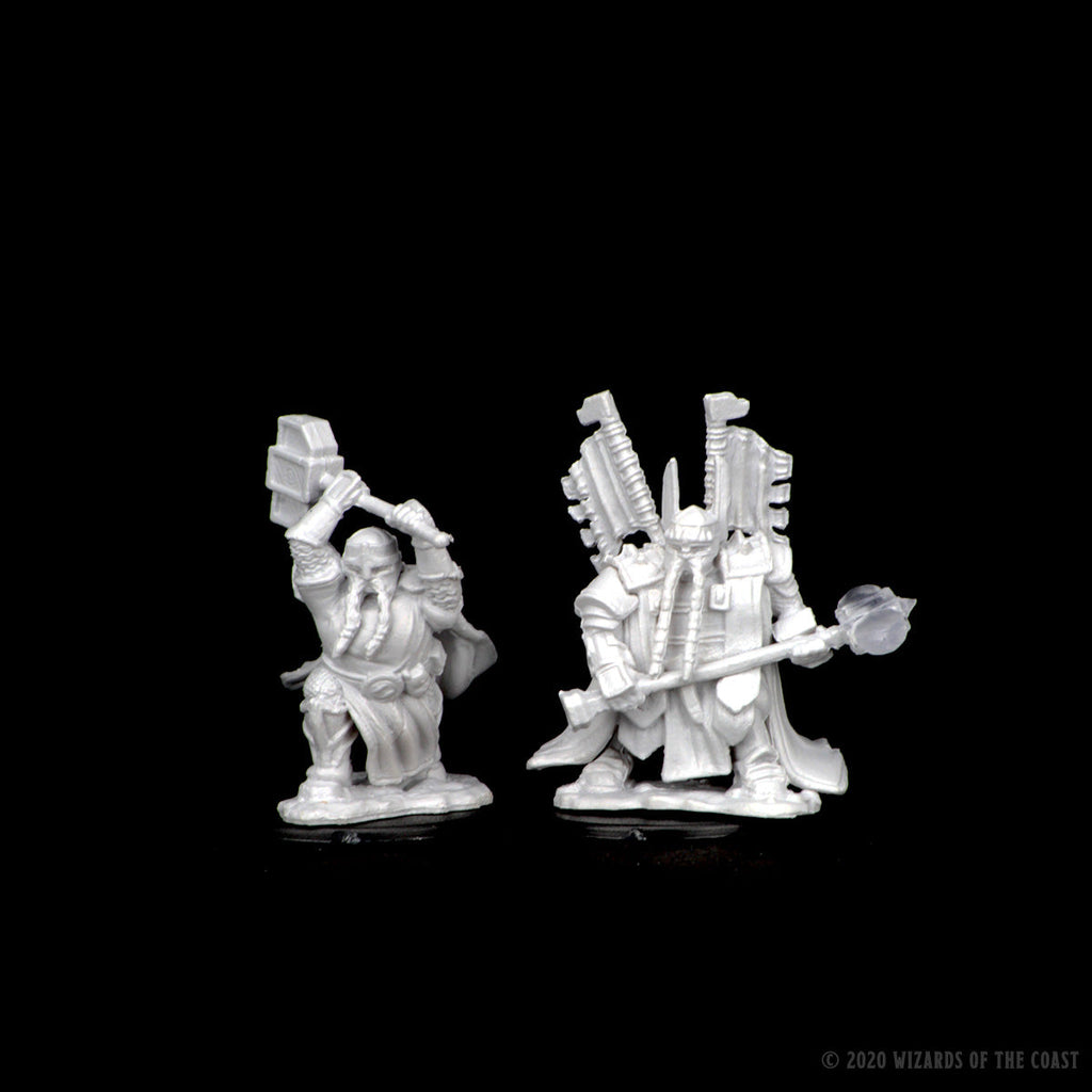 D&D: Nolzur's Marvelous Unpainted Miniatures - Dwarf Paladin - Wave 4