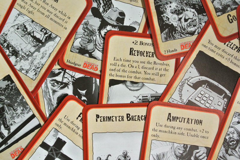 Munchkin Zombies - The Walking Dead Card Game Expansion