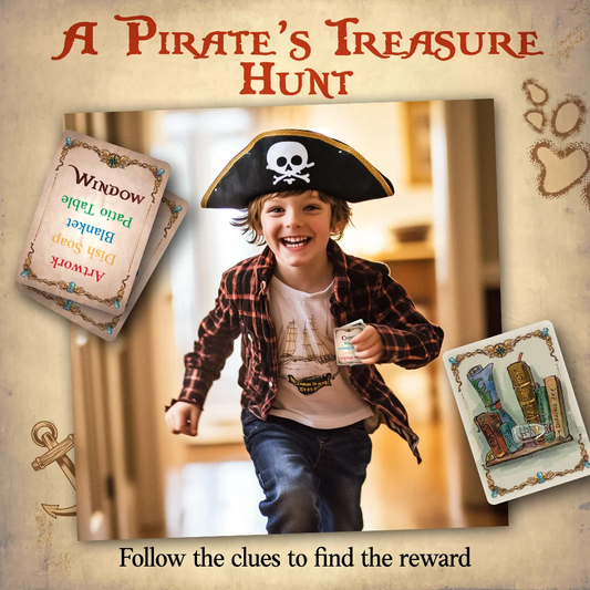 Word Treasures - Pirate Scavenger Hunt Games - Starlux Games