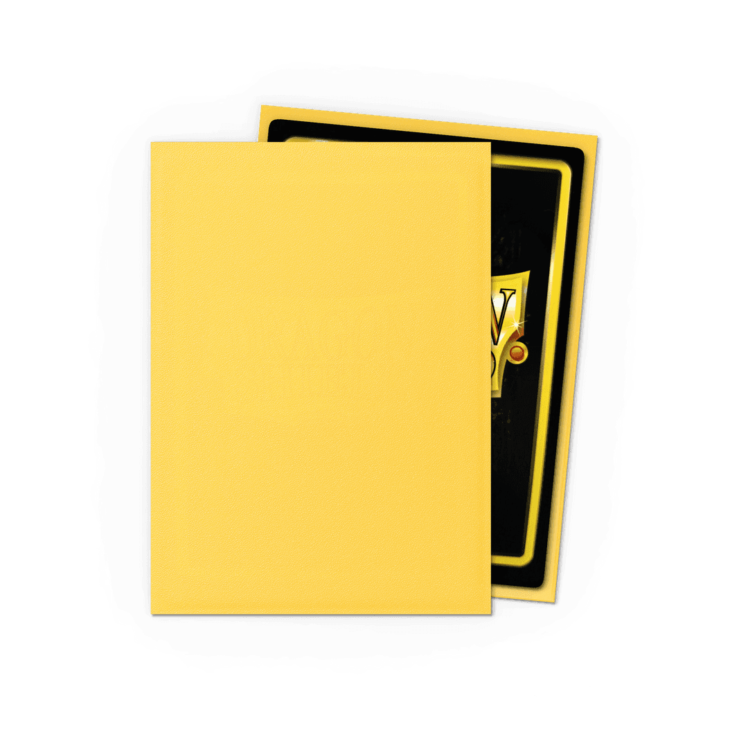 Dragon Shield Card Sleeves - 100 Count - Matte: Yellow