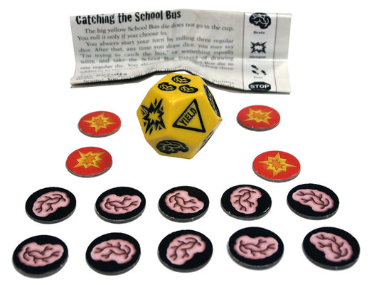 Zombie Dice 3 - School Bus -  Dice Game - Steve Jackson Games