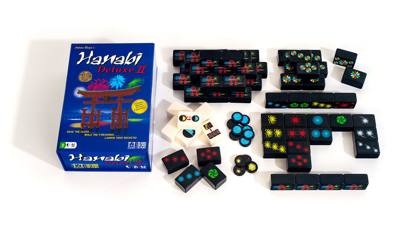 Hanabi Deluxe II - A Tile Game about Fireworks - R & R Games