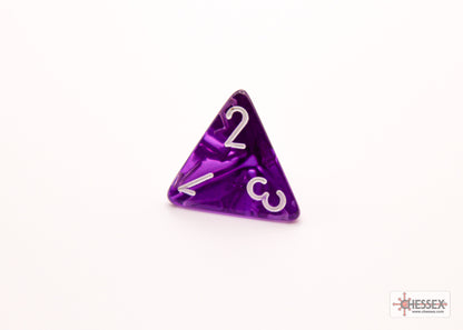 Chessex Prism Translucent GM & Beginner Player Polyhedral 7-Die Set