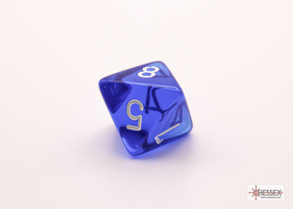 Chessex Prism Translucent GM & Beginner Player Polyhedral 7-Die Set