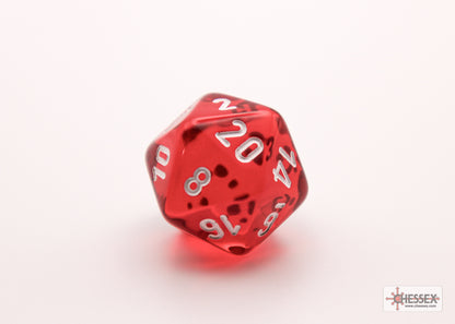 Chessex Prism Translucent GM & Beginner Player Polyhedral 7-Die Set