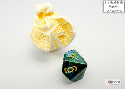 Chessex - Scarab Mini-hedral Jade/gold 7-Die Set