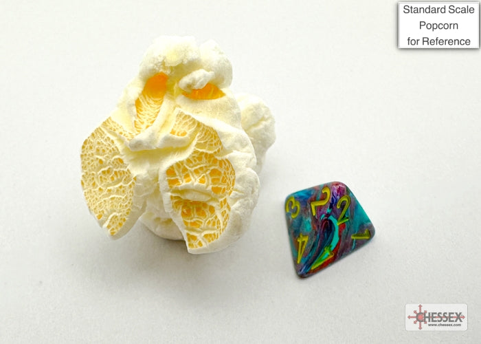 Chessex - Festive Mini-hedral Mosaic/yellow 7-Die set