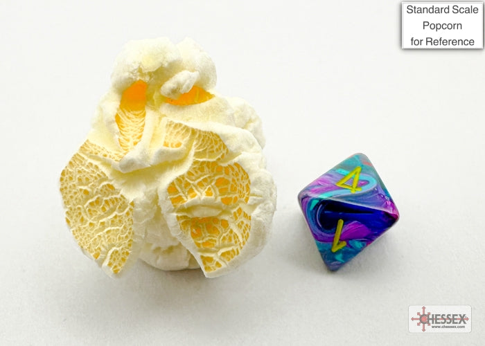 Chessex - Festive Mini-hedral Mosaic/yellow 7-Die set
