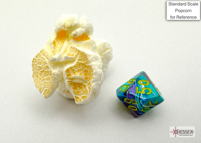 Chessex - Festive Mini-hedral Mosaic/yellow 7-Die set