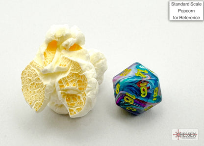 Chessex - Festive Mini-hedral Mosaic/yellow 7-Die set