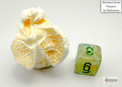 Chessex - Marble Mini-hedral Green/dark green 7-Die Set