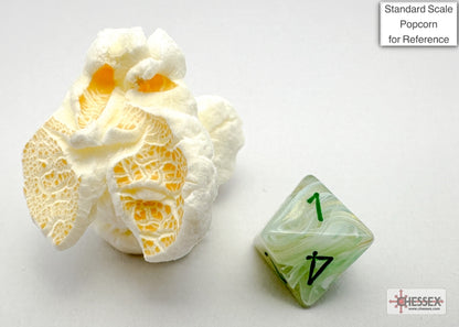 Chessex - Marble Mini-hedral Green/dark green 7-Die Set